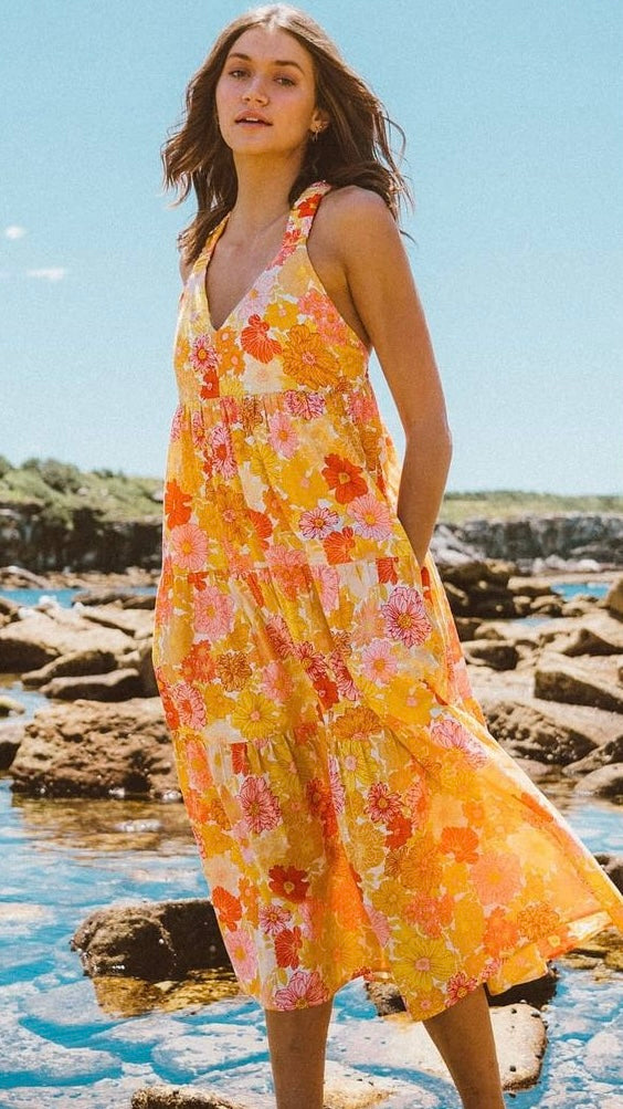 knee length dresses for ladies Freya Maxi Dress