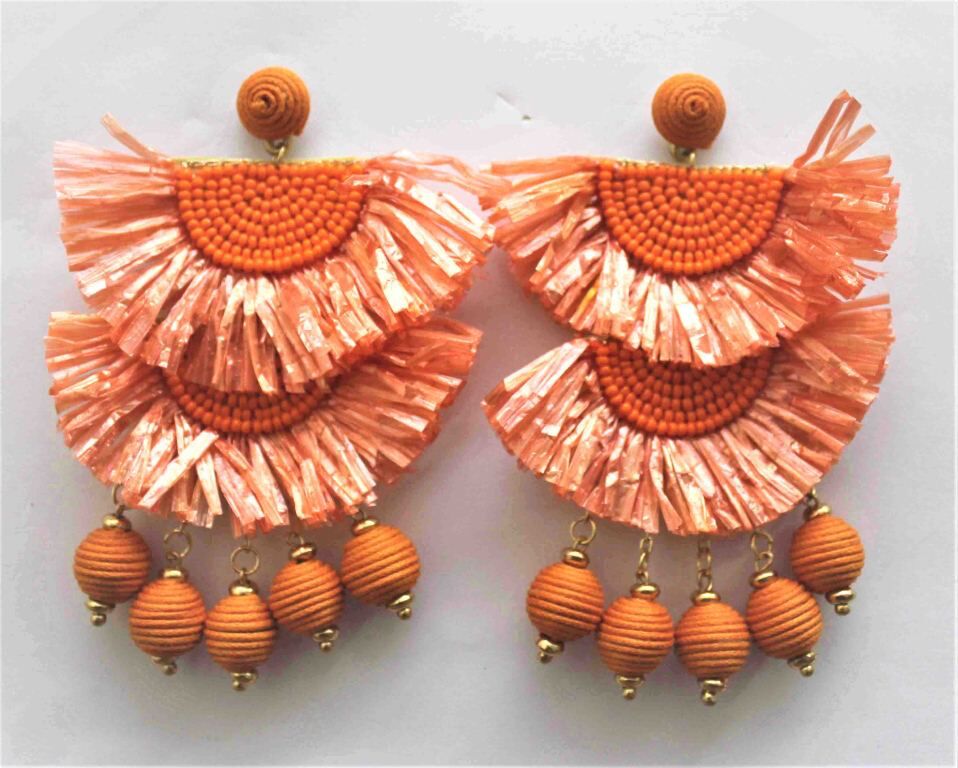 Salza Earring - Orange