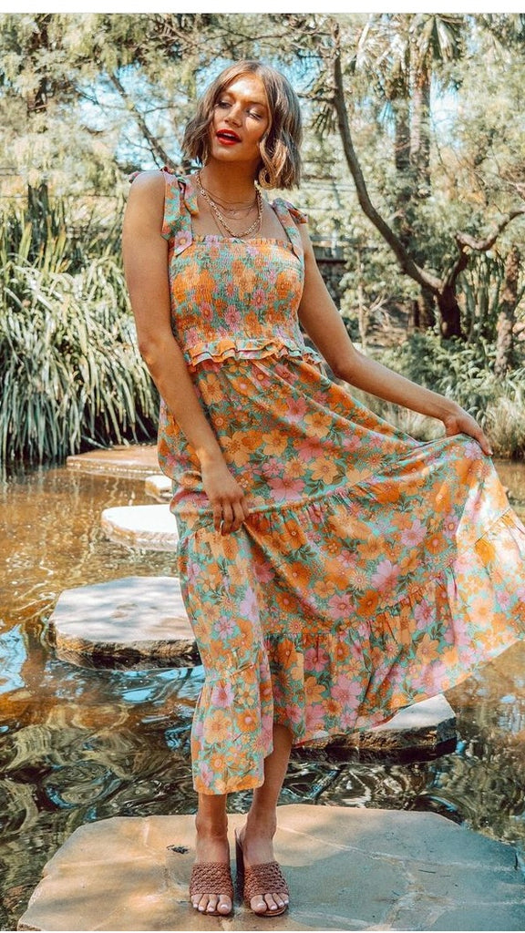 Audrey Sunrise Maxi Dress | LoveMimi Audrey Sunrise Maxi Dress | LoveMimi